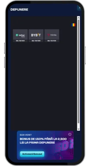 Activarea bonusului de bun venit în cazinou