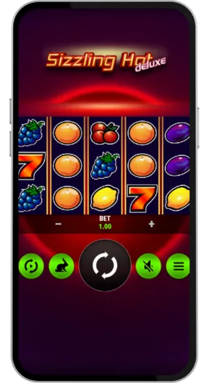 Idle reels showing classic fruit symbols