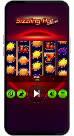 Okretanje valjaka s klasičnim voćnim ikonama