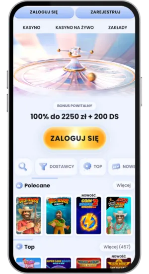 Strona główna licencjonowanego kasyna online w Polsce